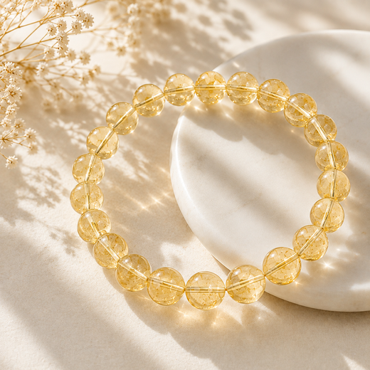 Premium Natural Citrine Bracelet