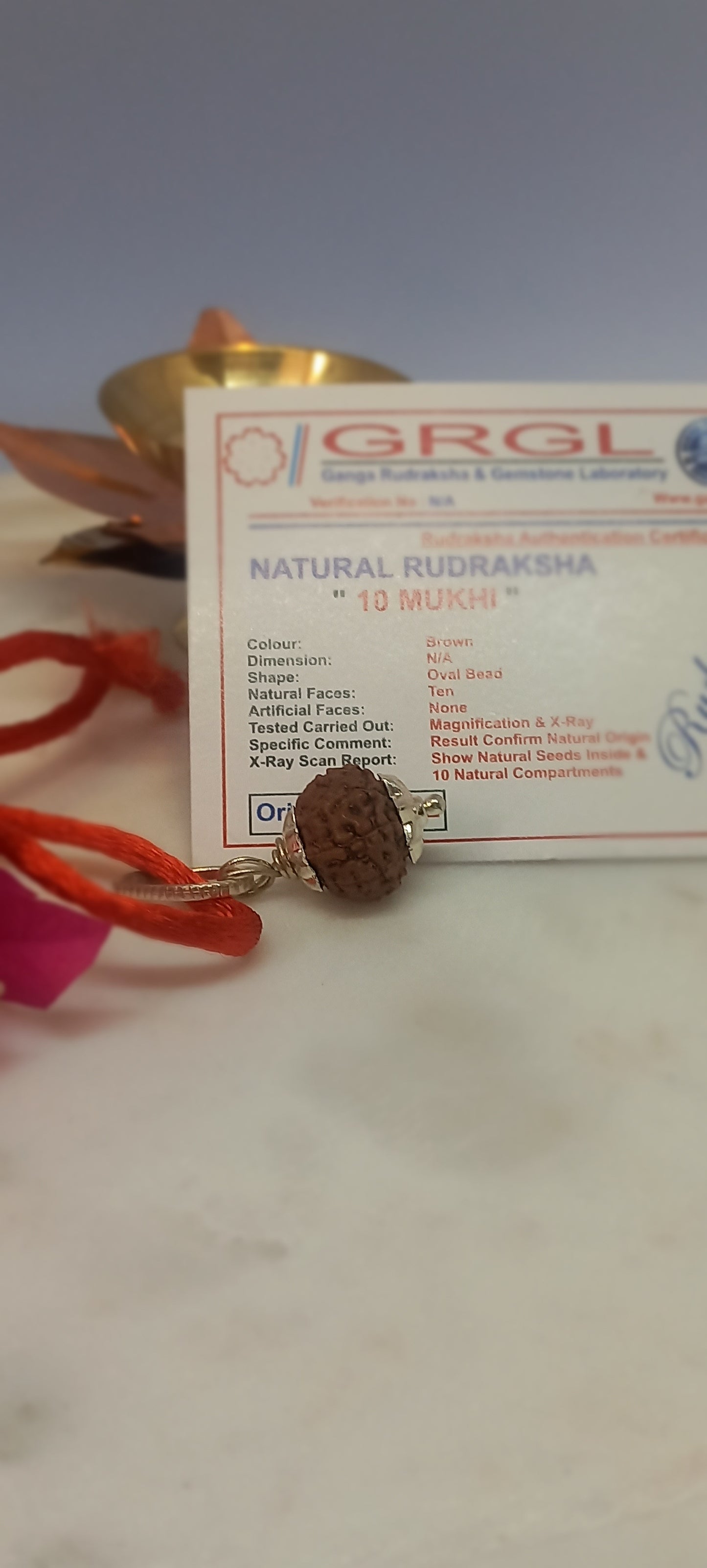 5 Mukhi Natural Rudraksha Mala