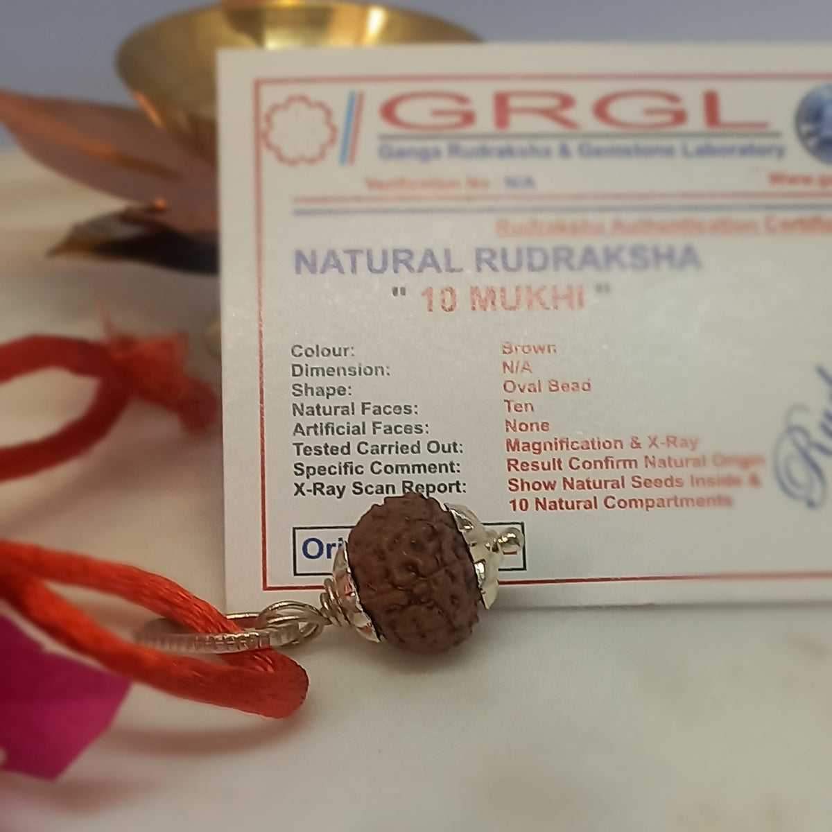 5 Mukhi Natural Rudraksha Mala