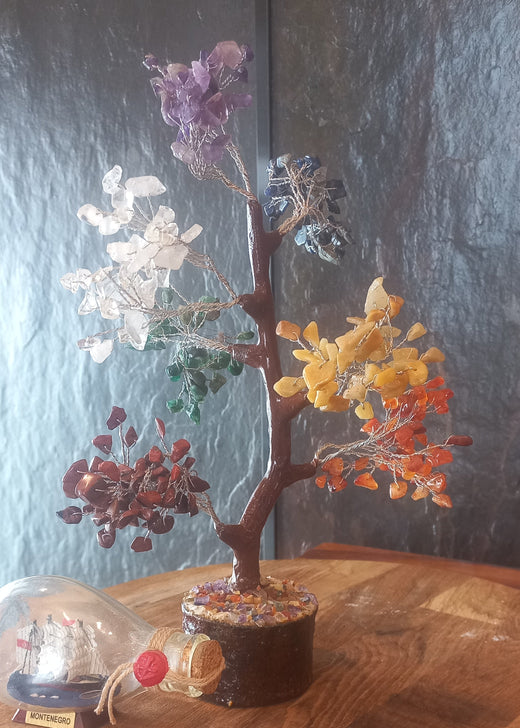 7 Chakra Crystal Gemstone Tree