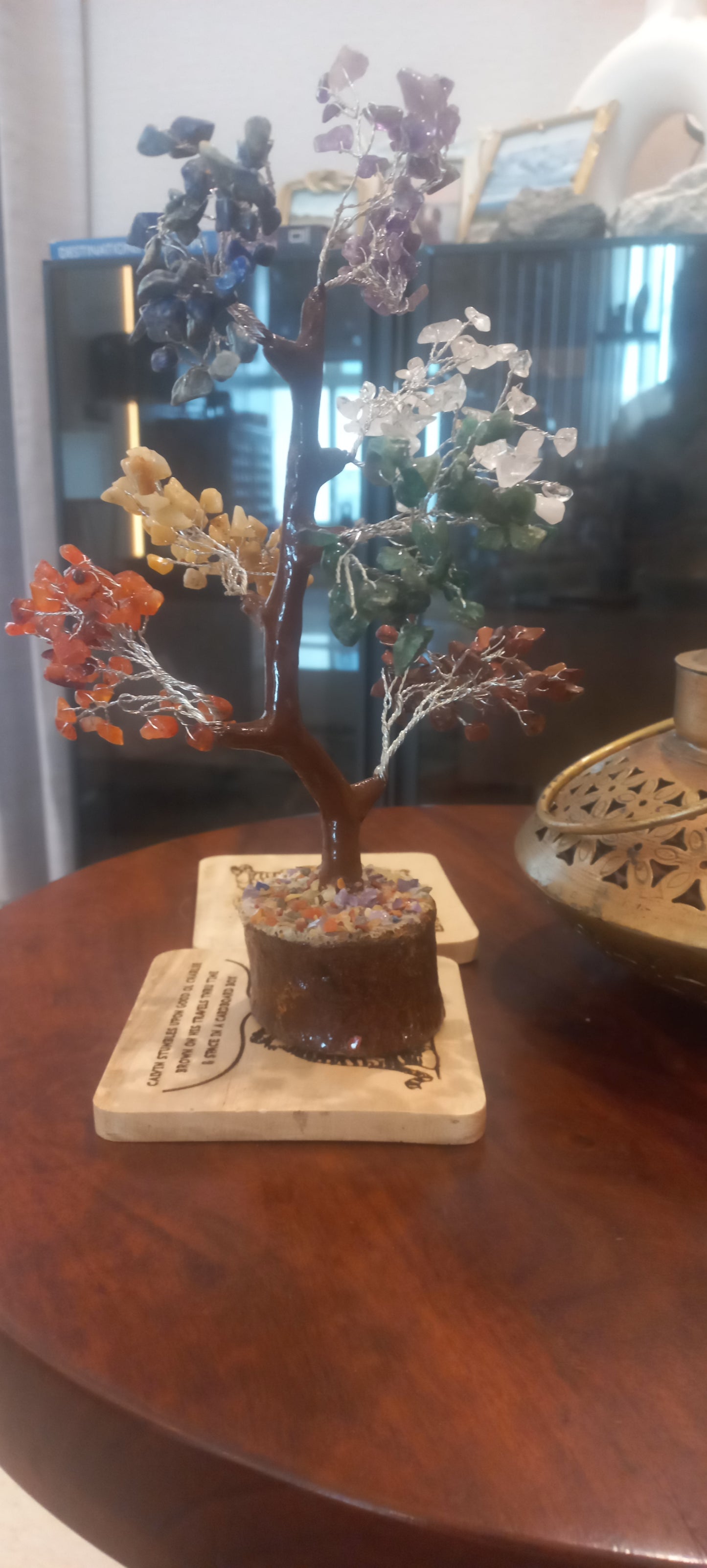7 Chakra Crystal Gemstone Tree