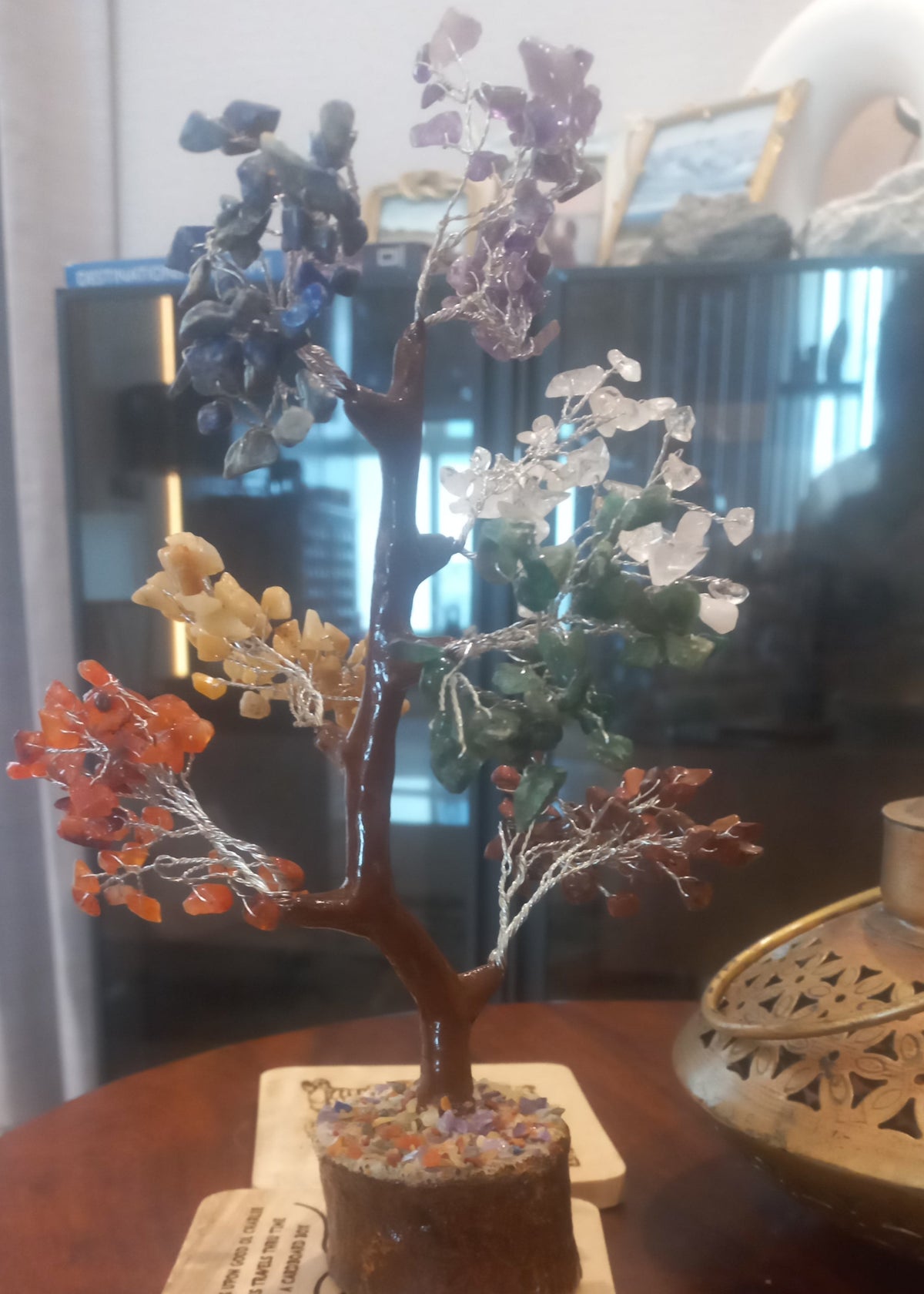 7 Chakra Crystal Gemstone Tree