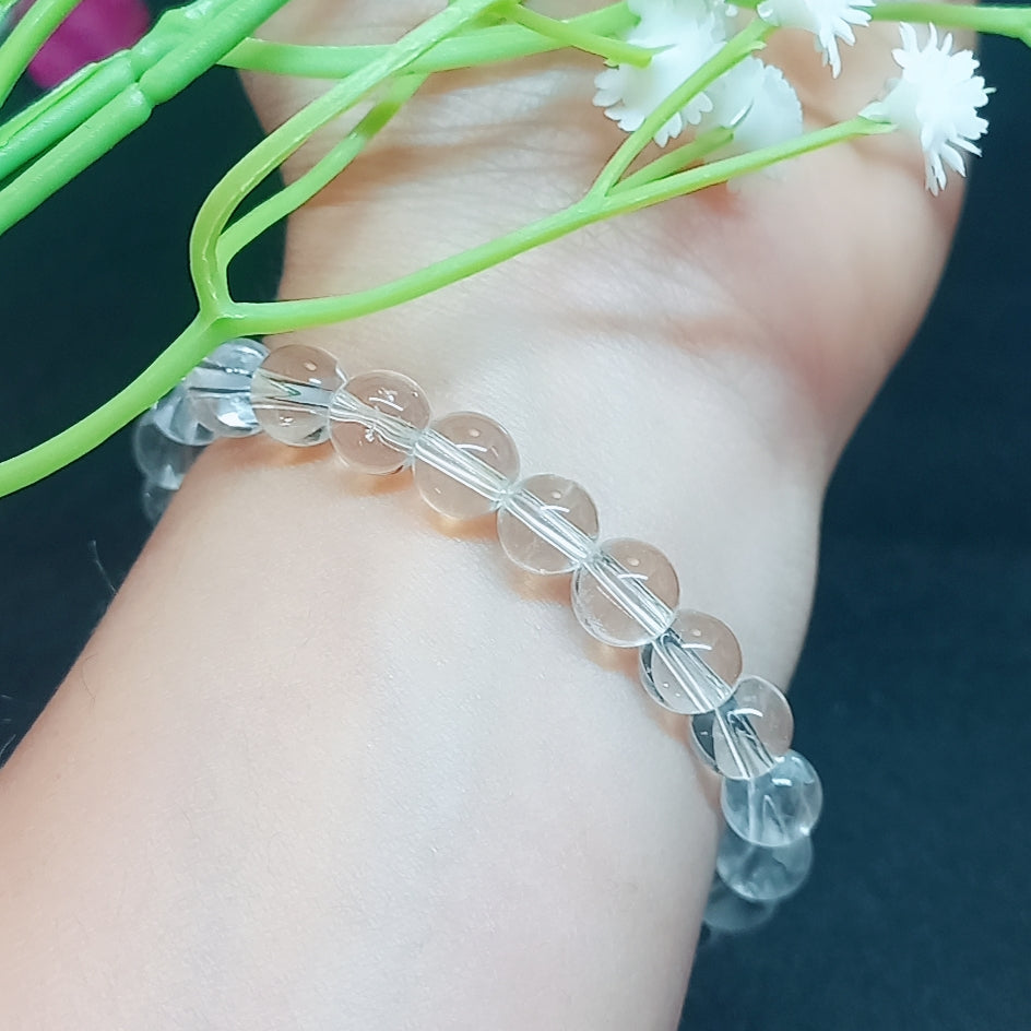 Clear Quartz Crystal Bracelet
