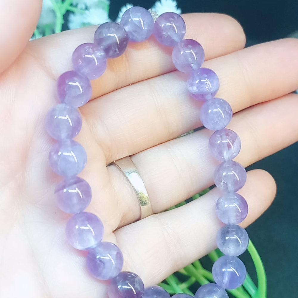 Natural Amethyst Crystal Bracelet