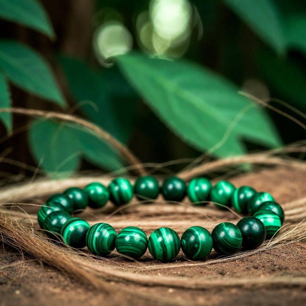 Malachite Bracelet-The stone of Transformation & Emotional Release