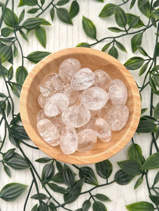 Clear Quartz Tumble Stone