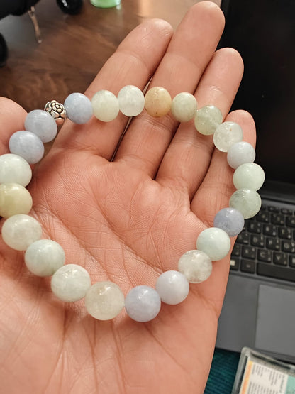 Aquamarine Bracelet for clear expression