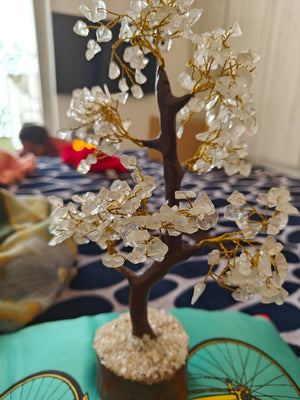 Clear Quartz Tree