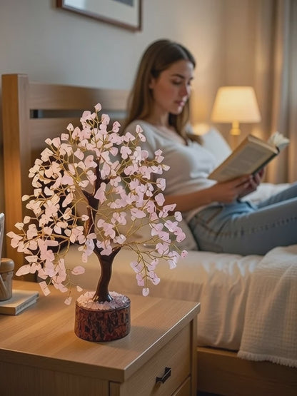 Rose Quartz Crystal Tree — A Symbol of Love, Harmony